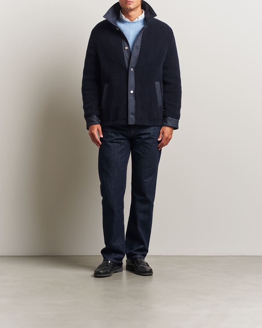 Mies | Takit | A.P.C. | Will Wool Jacket Dark Navy