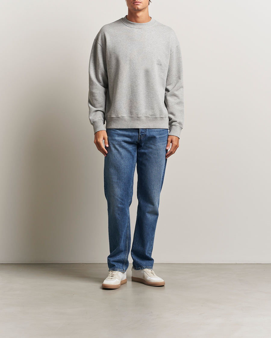 Mies | Puserot | CDLP | Cotton Sweatshirt Grey Melange