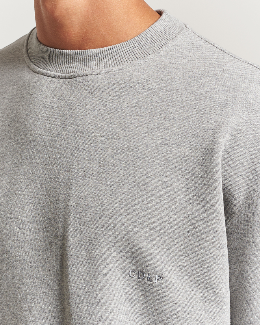 Mies | Puserot | CDLP | Cotton Sweatshirt Grey Melange