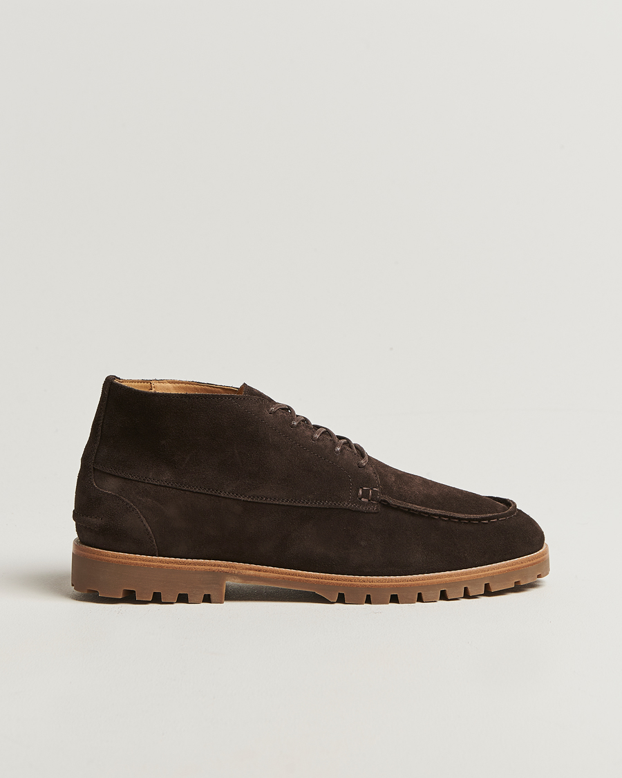 Mies | Nilkkurit | CQP | Silva Suede Boot Dark Brown