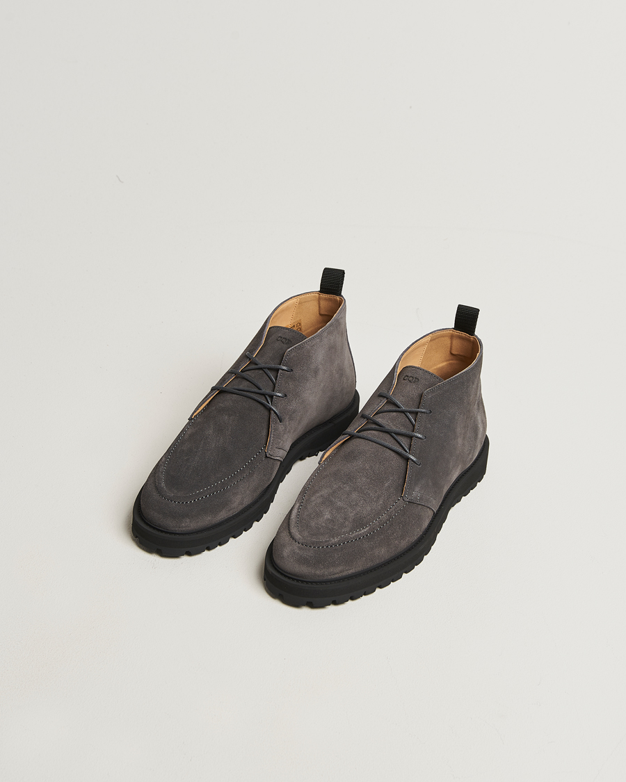 Mies | Nilkkurit | CQP | Astra Suede Boot Charcoal