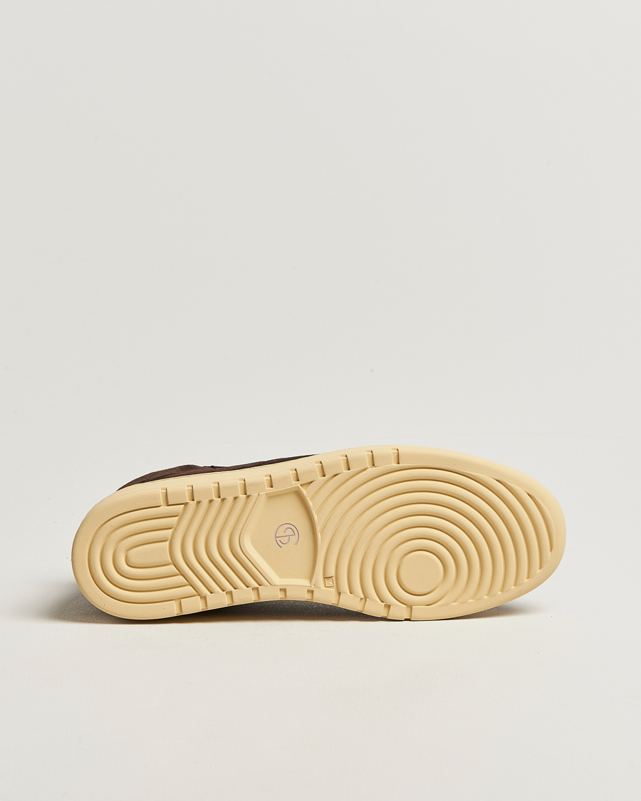 Mies | Tennarit | CQP | Center Mid Suede Sneaker Dark Brown