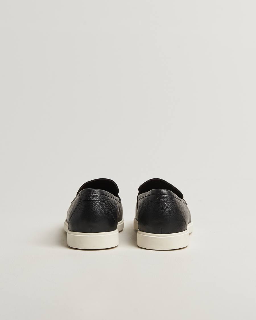 Mies | Loaferit | Loake 1880 | Tuscany Grained Leather Loafers Black