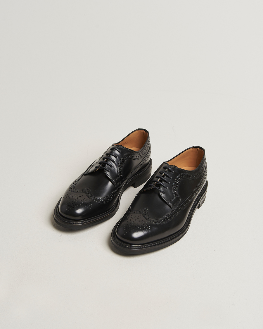 Mies | Derby-kengät | Loake Shoemakers | Sovereign Longwing Derby Black