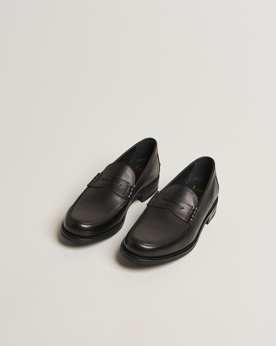 Mies | Loaferit | Loake 1880 | Kingscliffe Leather Loafer Black