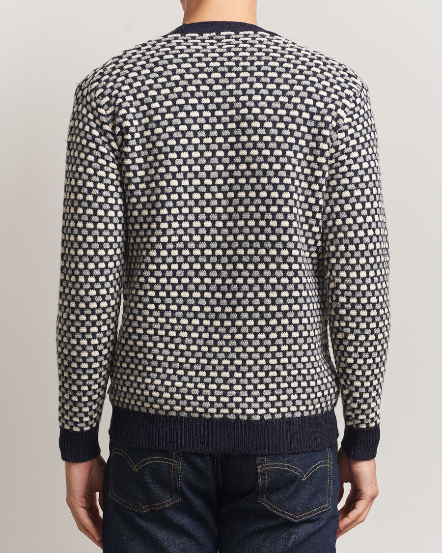 Mies | Puserot | Peregrine | Network Merino Cardigan Navy
