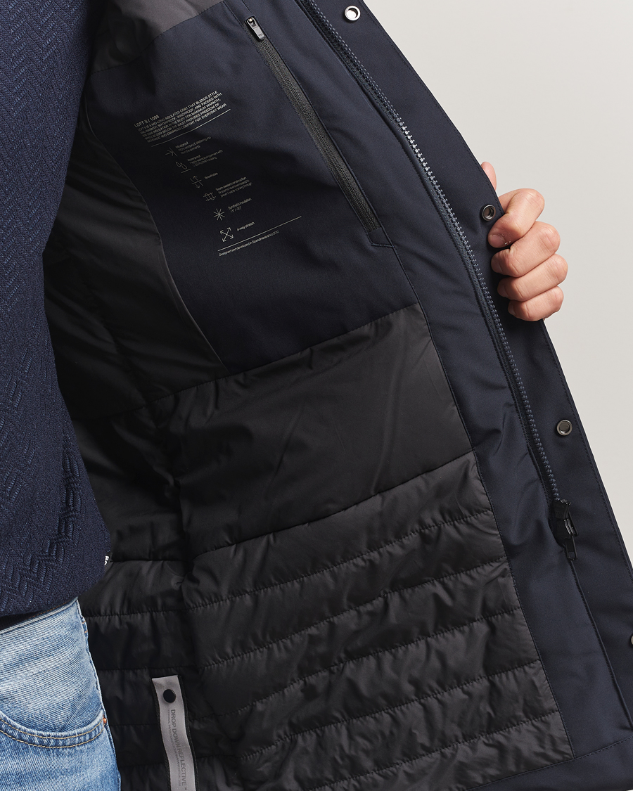 Mies | Takit | Scandinavian Edition | Loft II Waterproof Padded Coat Midnight Blue