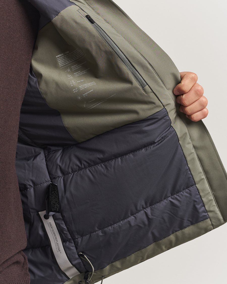Mies | Takit | Scandinavian Edition | Nimbus Padded Hood Jacket Moss