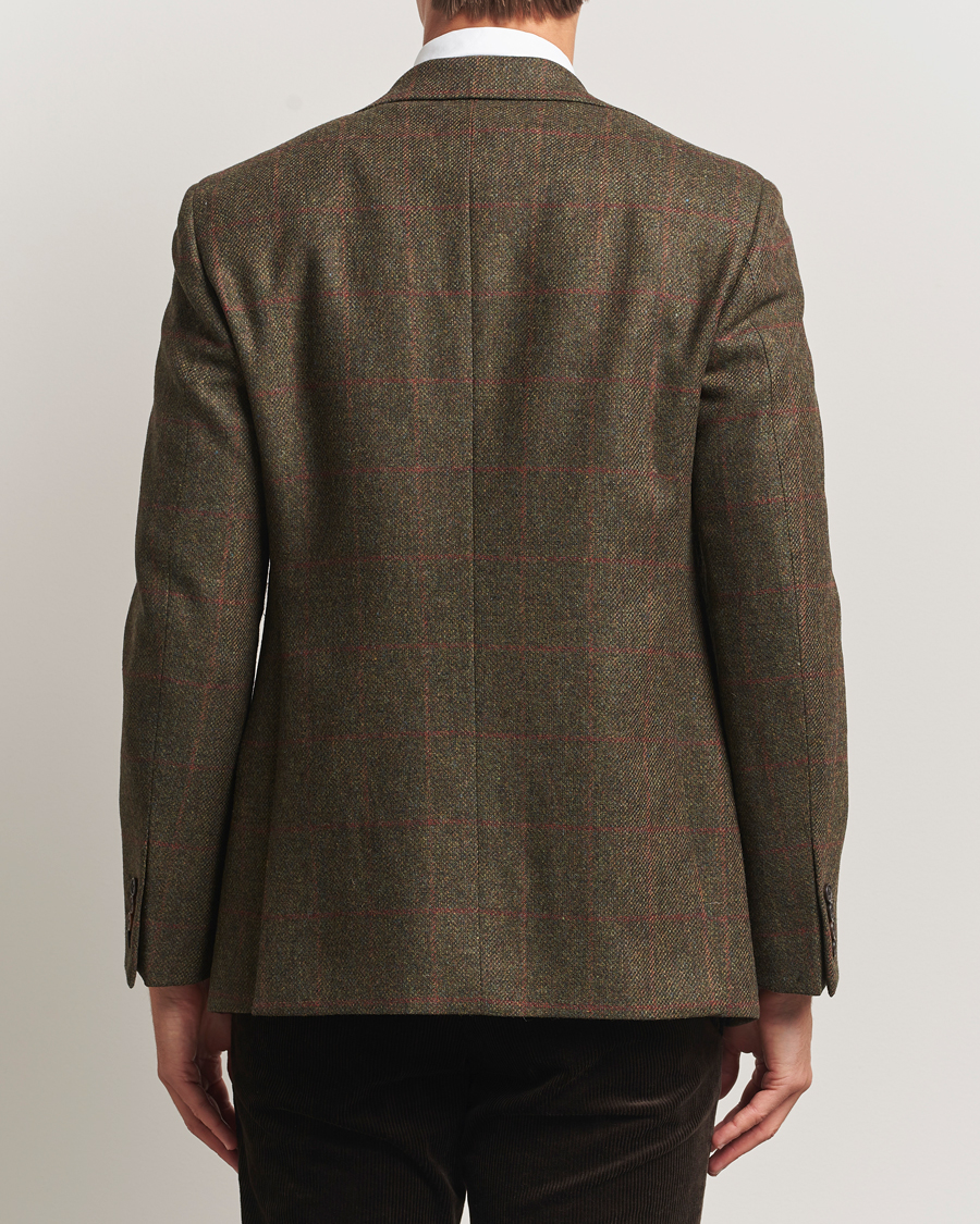 Mies | Pikkutakit | Walker Slater | Edward Lambswool Windowpane Blazer Dark Green