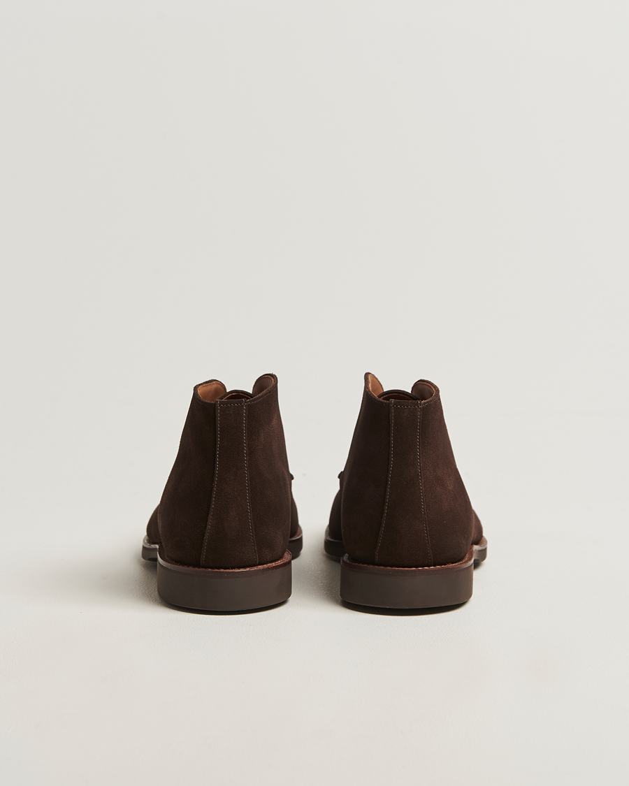 Mies | Nilkkurit | Crockett & Jones | Bibury Chukka Boot Dark Brown Suede