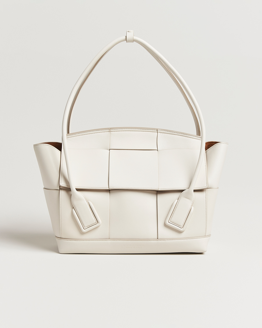Mies | Bottega Veneta Pre-Owned Intrecciato Arco Small White | Bottega Veneta Pre-Owned | Intrecciato Arco Small White