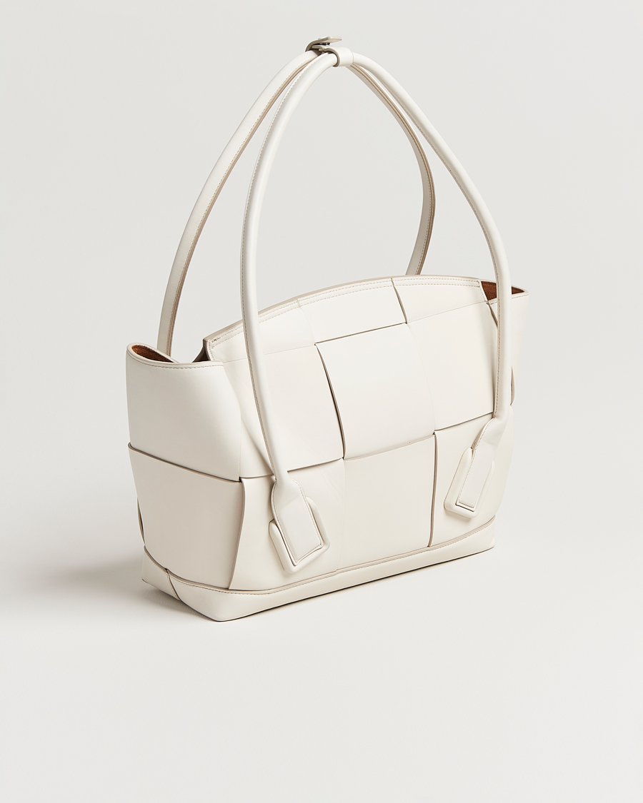 Mies | Bottega Veneta Pre-Owned Intrecciato Arco Small White | Bottega Veneta Pre-Owned | Intrecciato Arco Small White