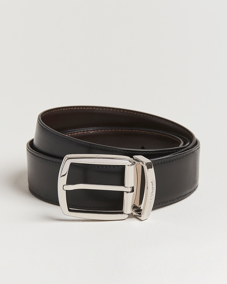 Mies | Vyöt | S.T. Dupont | Reversible Euro Belt 35mm Black/Brown