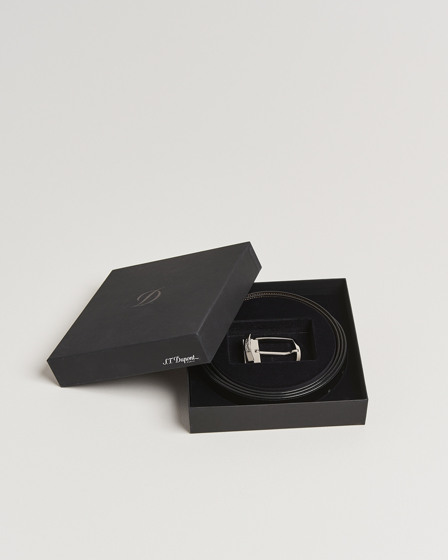 Mies | Vyöt | S.T. Dupont | Reversible Euro Belt 35mm Black/Brown