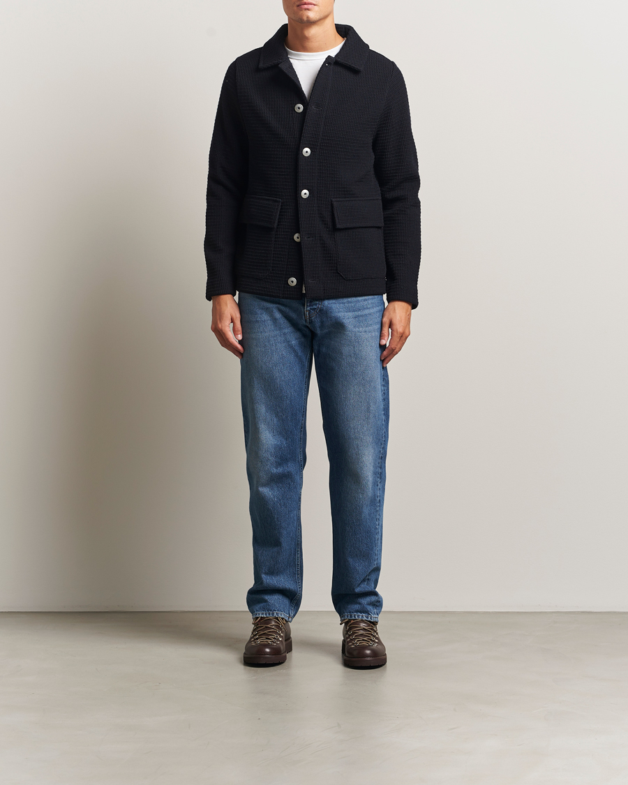 Mies | Puserot | S.N.S. Herning | Wool Chore Jacket Navy
