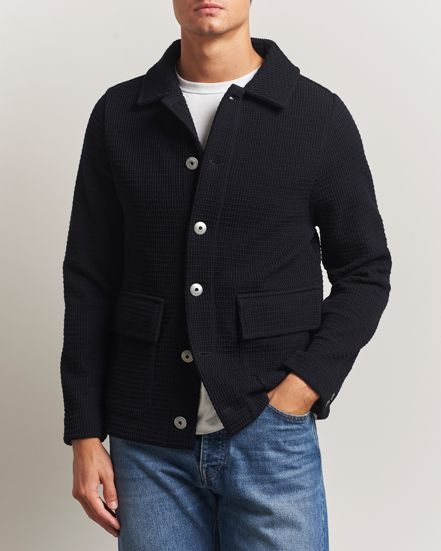 Mies | Puserot | S.N.S. Herning | Wool Chore Jacket Navy