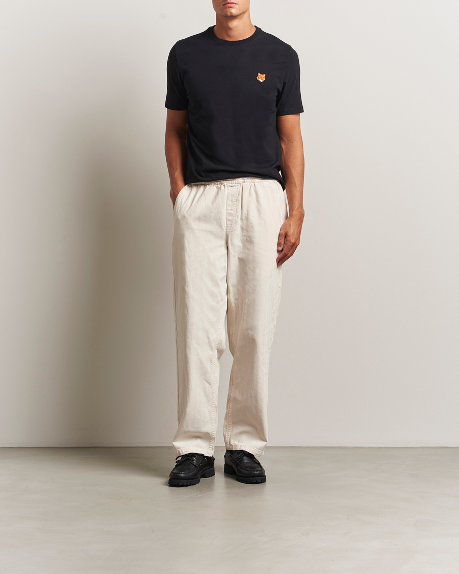 Mies | T-paidat | Maison Kitsuné | Fox Head T-Shirt Black