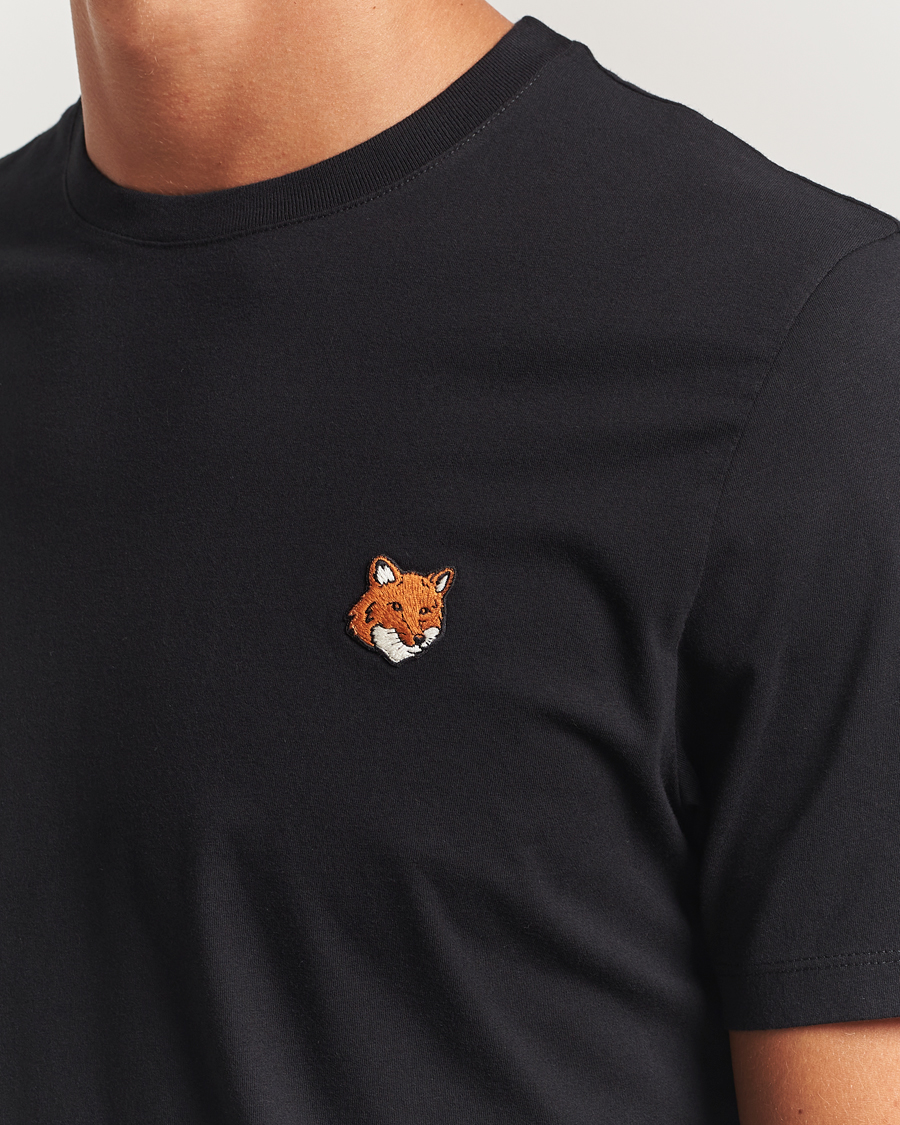 Mies | T-paidat | Maison Kitsuné | Fox Head T-Shirt Black