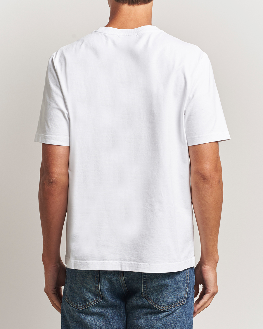 Mies | T-paidat | Maison Kitsuné | Grey Fox Head T-Shirt White