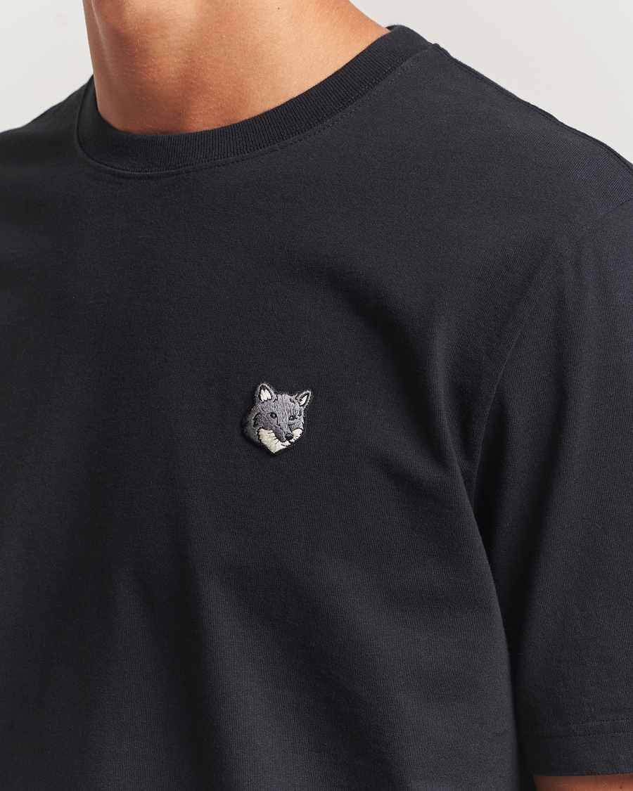 Mies | T-paidat | Maison Kitsuné | Grey Fox Head T-Shirt Black