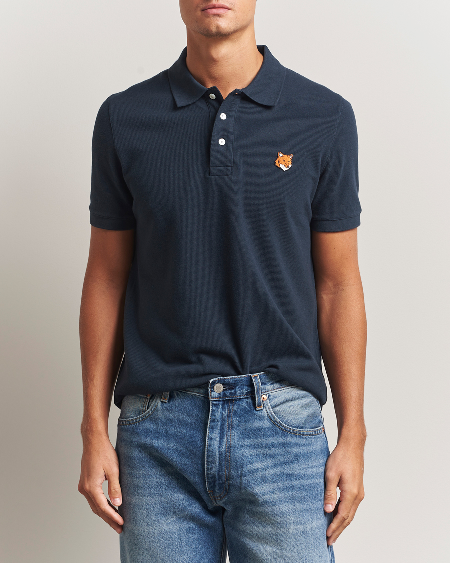 Mies | Pikeet | Maison Kitsuné | Fox Head Polo Classic Navy
