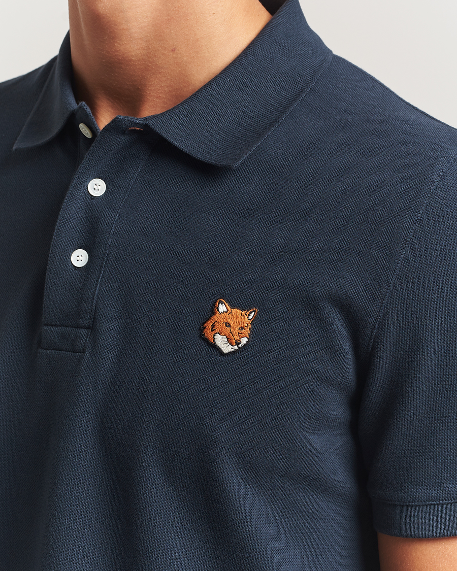Mies | Pikeet | Maison Kitsuné | Fox Head Polo Classic Navy