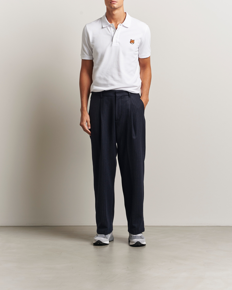 Mies | Pikeet | Maison Kitsuné | Fox Head Polo White