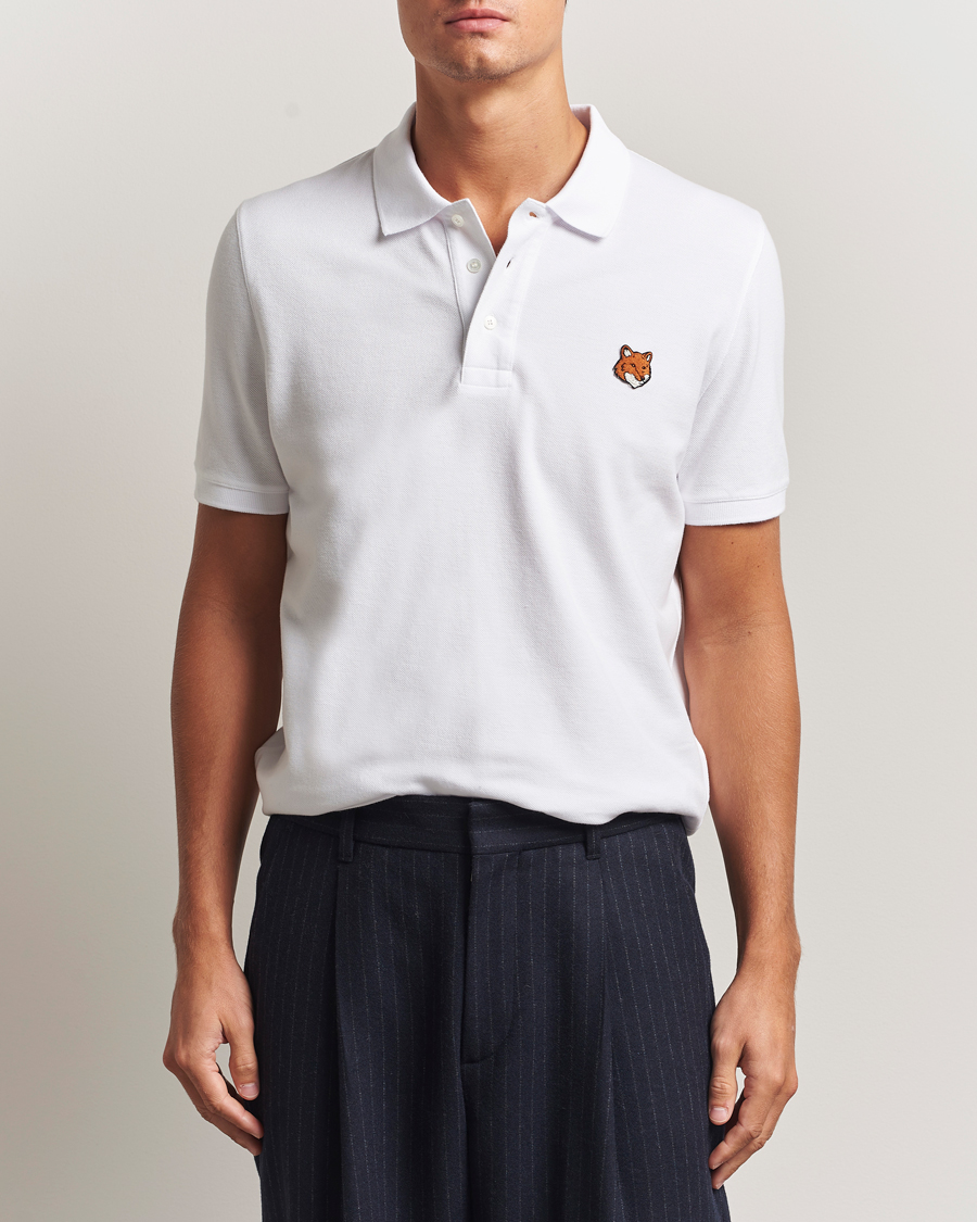Mies | Pikeet | Maison Kitsuné | Fox Head Polo White