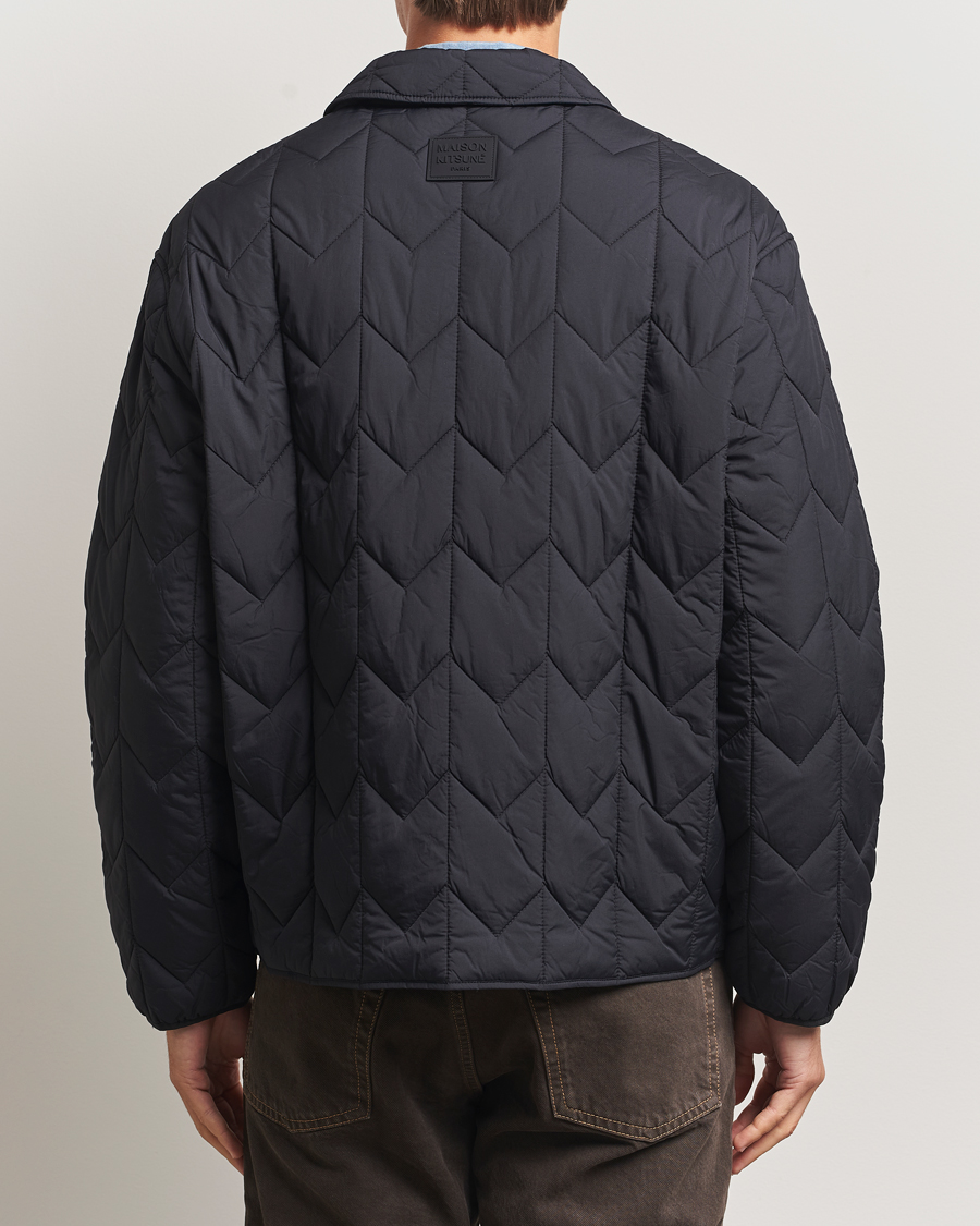 Mies | Takit | Maison Kitsuné | Quilted Jacket Black