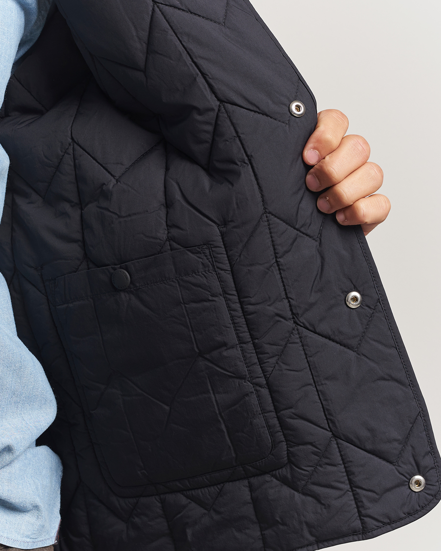 Mies | Takit | Maison Kitsuné | Quilted Jacket Black