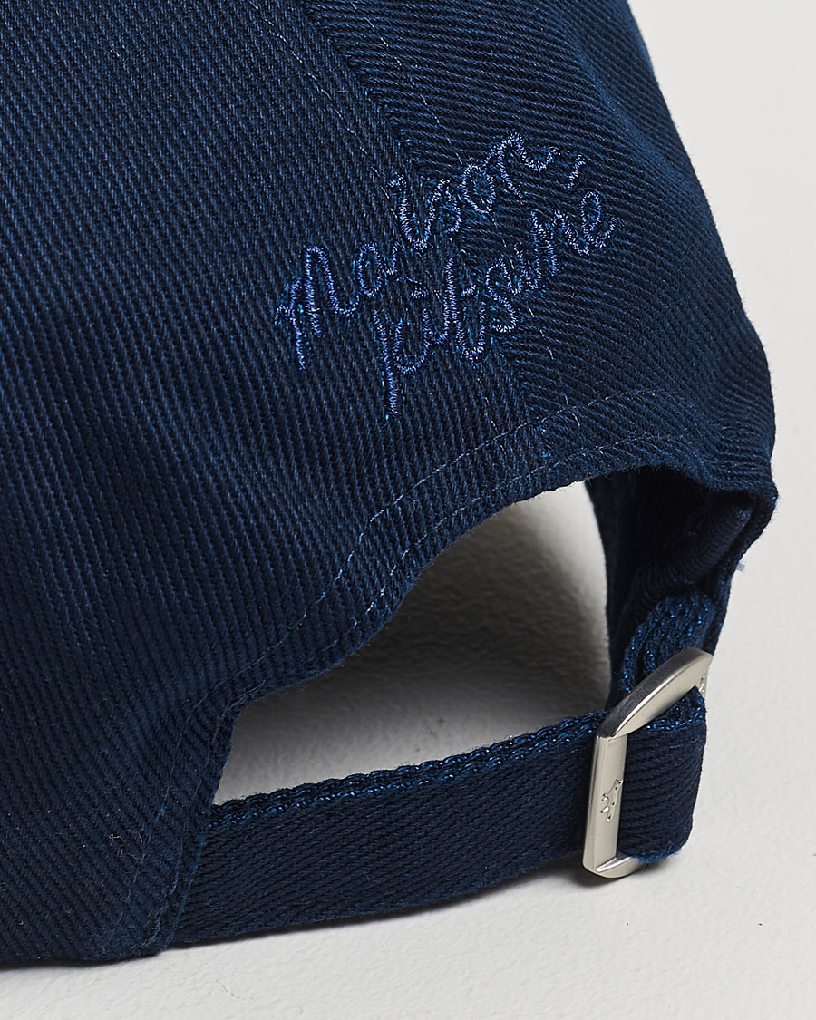 Mies | Maison Kitsuné Tonal Fox Head Cap Classic Navy | Maison Kitsuné | Tonal Fox Head Cap Classic Navy