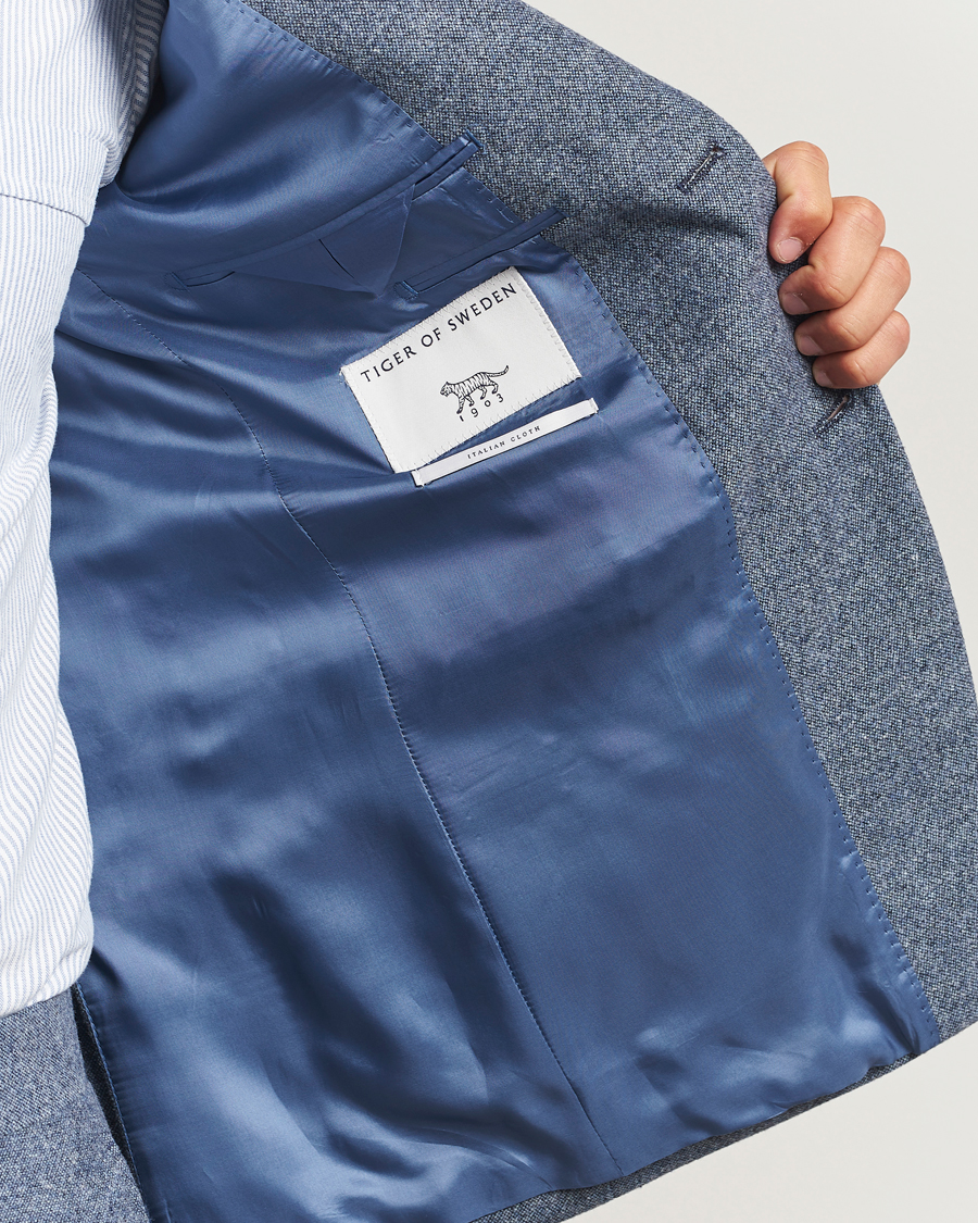 Mies | Pikkutakit | Tiger of Sweden | Justin Brushed Wool Blazer Space View