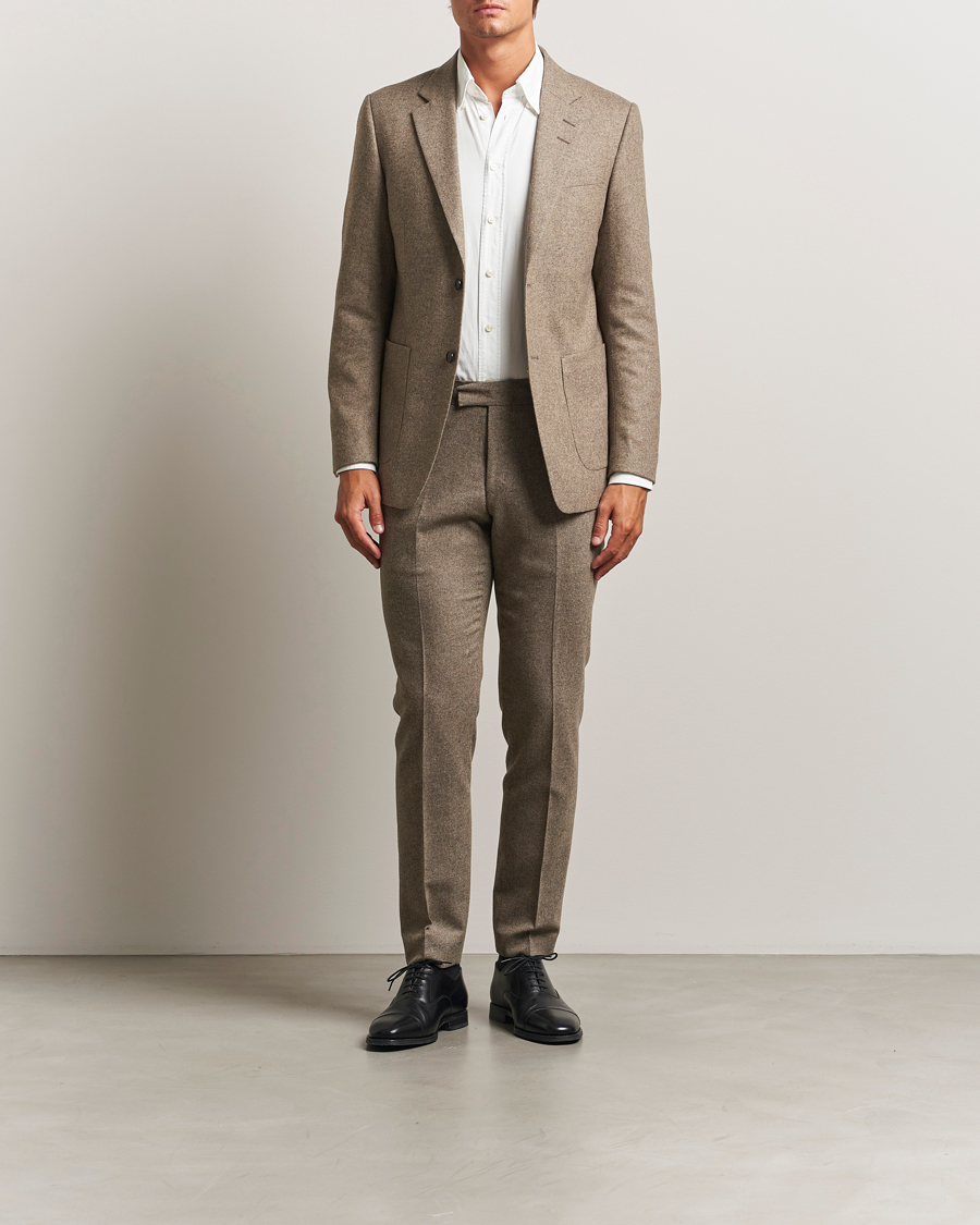 Mies | Pikkutakit | Tiger of Sweden | Justin Brushed Wool Blazer Burlywood