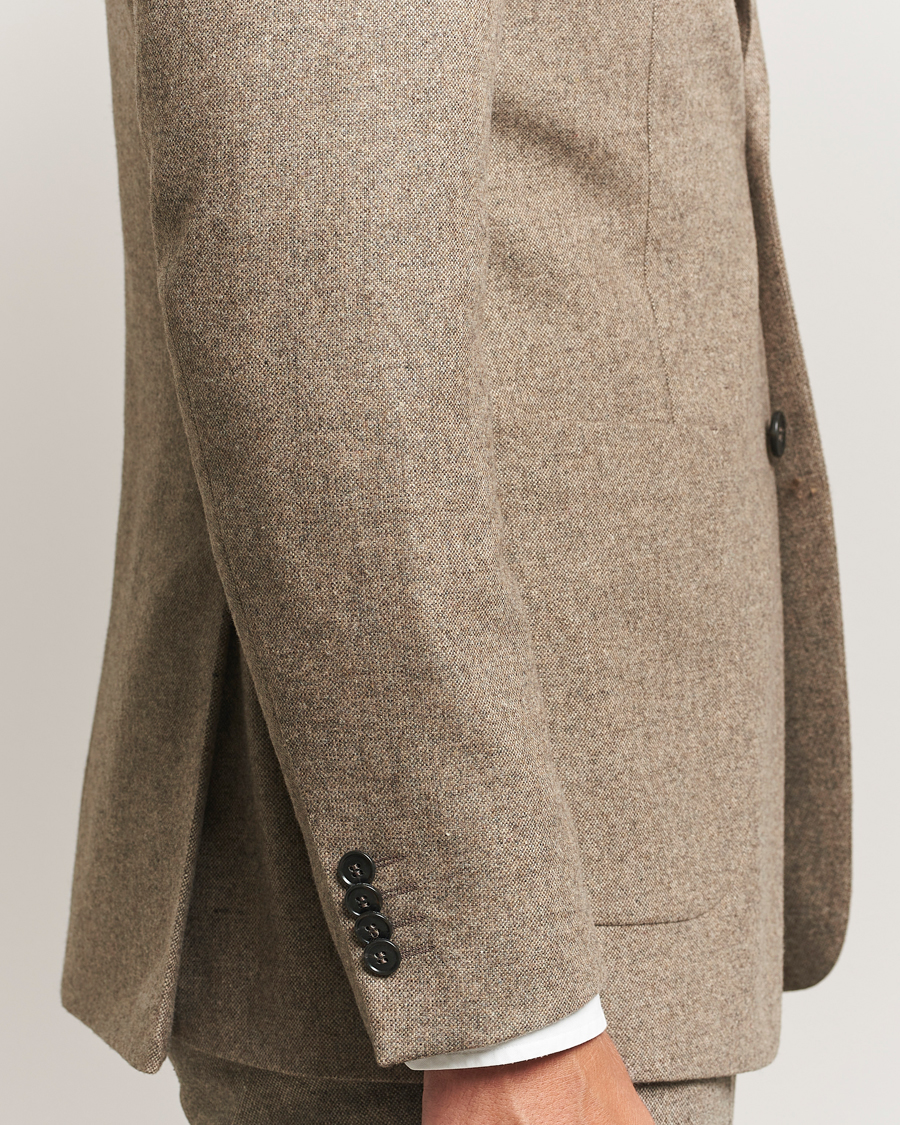 Mies | Pikkutakit | Tiger of Sweden | Justin Brushed Wool Blazer Burlywood