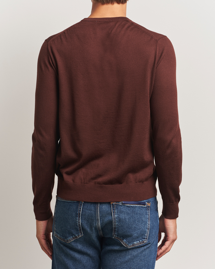 Mies | Puserot | Tiger of Sweden | Connor Extra Fine Merino Crew Neck Pullover Pure Decadence