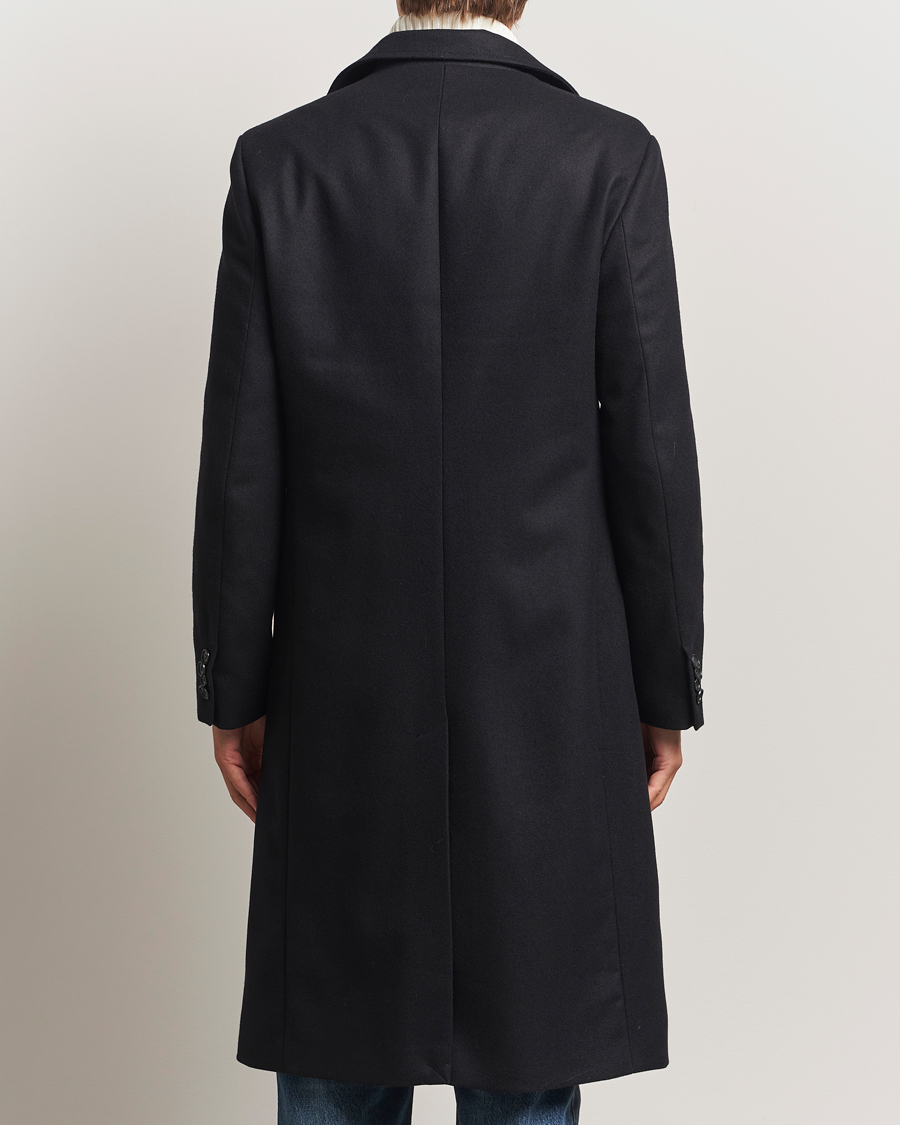 Mies | Takit | Tiger of Sweden | Hennri Double Breasted Coat Black
