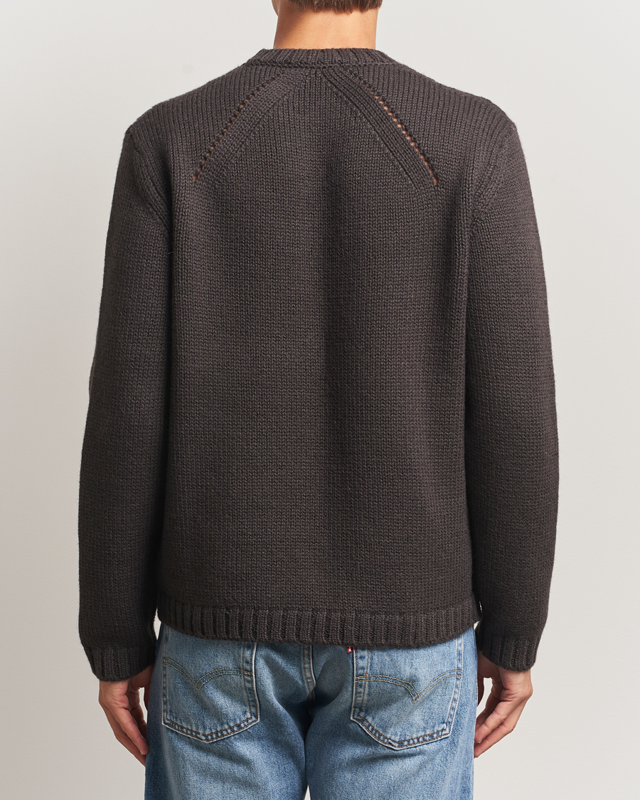 Mies | Puserot | Tiger of Sweden | Gregory Swedish Wool Knitted Sweater Triumph Steel