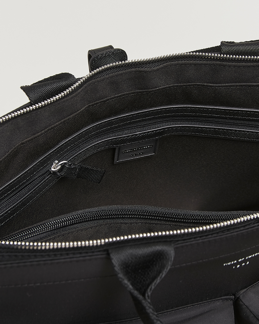 Mies | Laukut | Tiger of Sweden | Sonor Nylon Briefcase Black