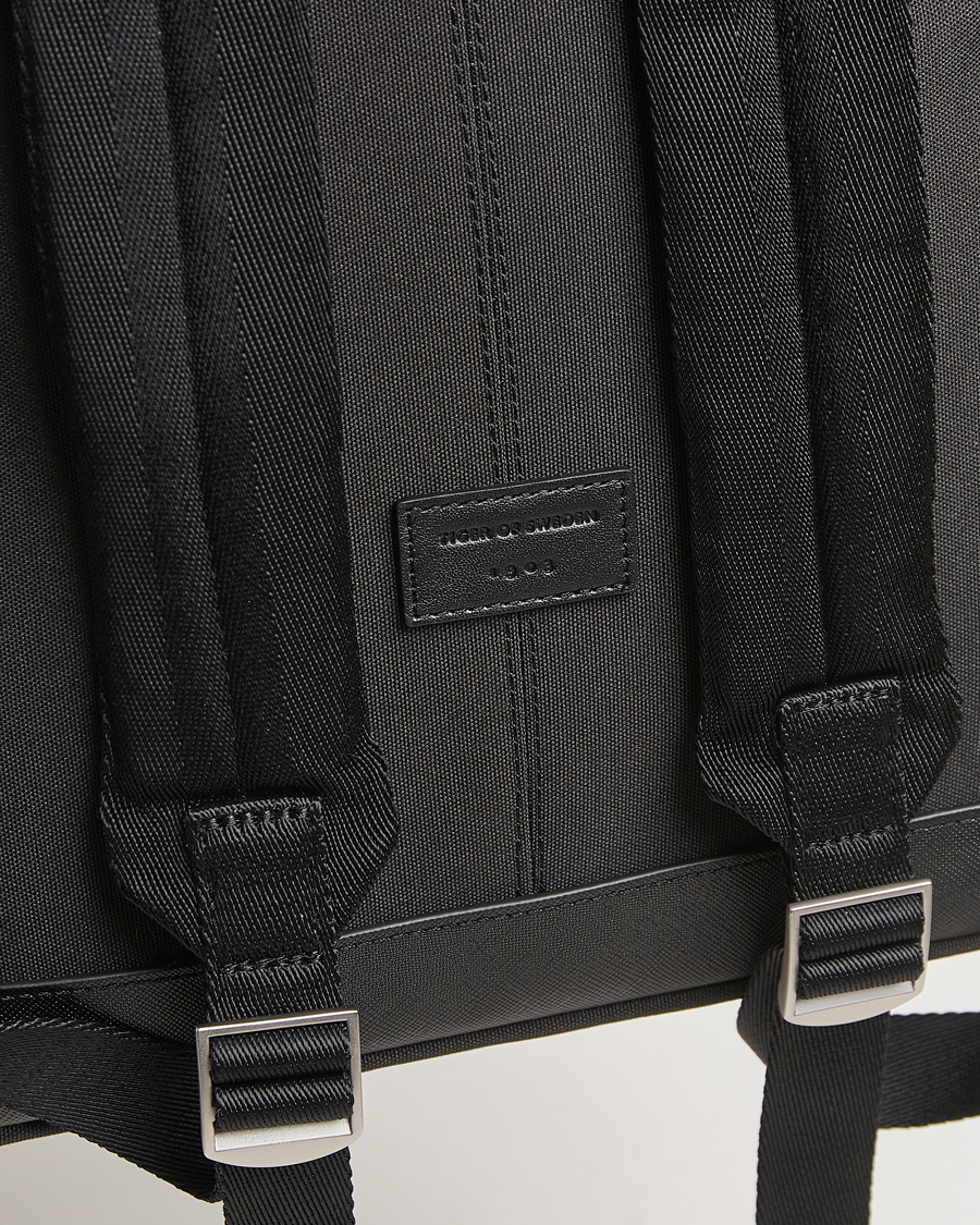Mies | Laukut | Tiger of Sweden | Dorsu Nylon Backpack Black