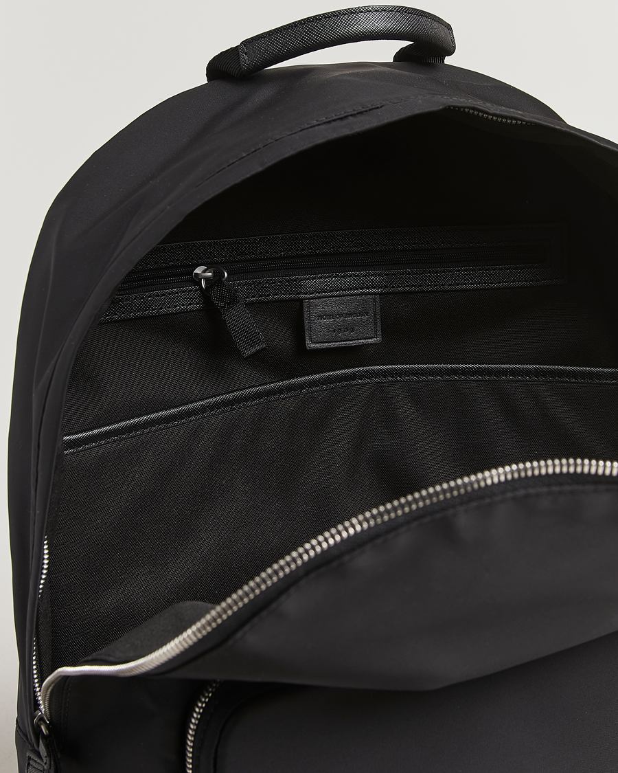 Mies | Laukut | Tiger of Sweden | Dorsu Nylon Backpack Black