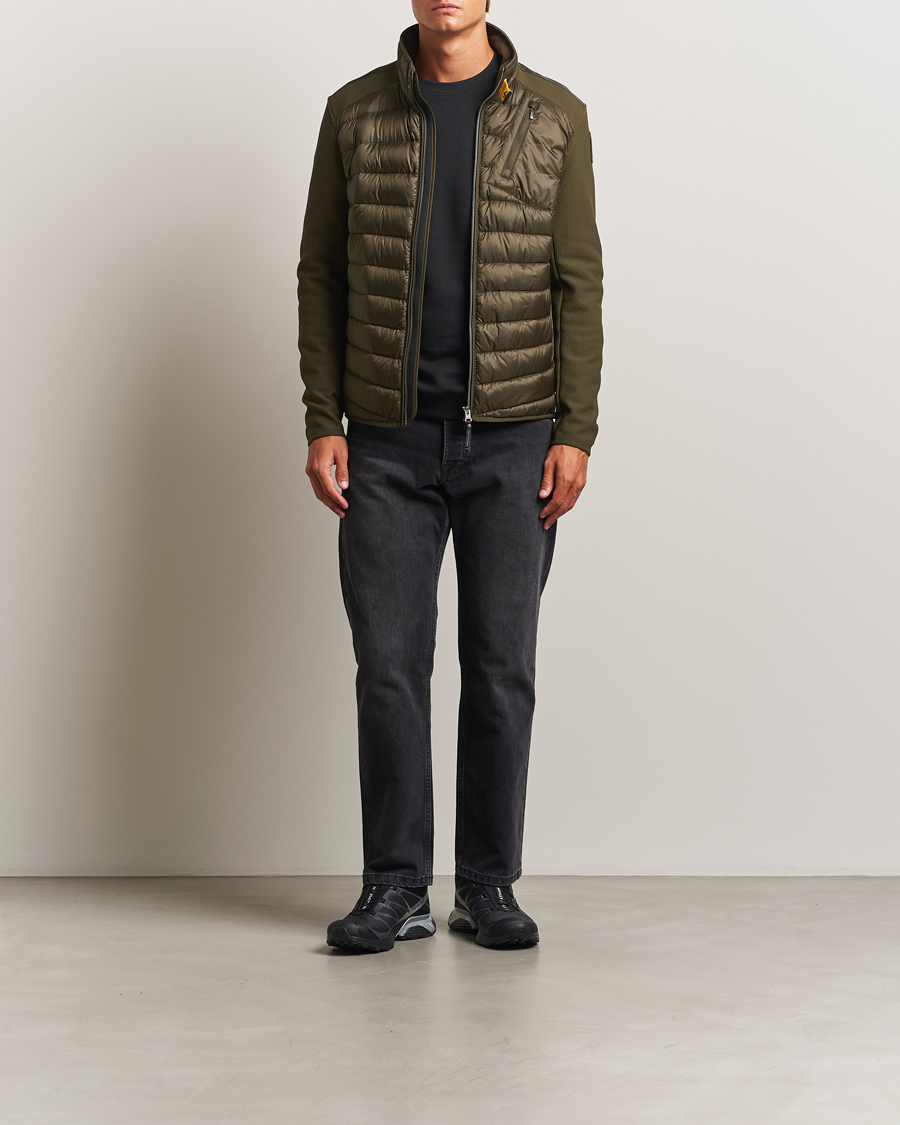 Mies | Takit | Parajumpers | Jayden Warm Up Hybrid Jacket Deep Moss