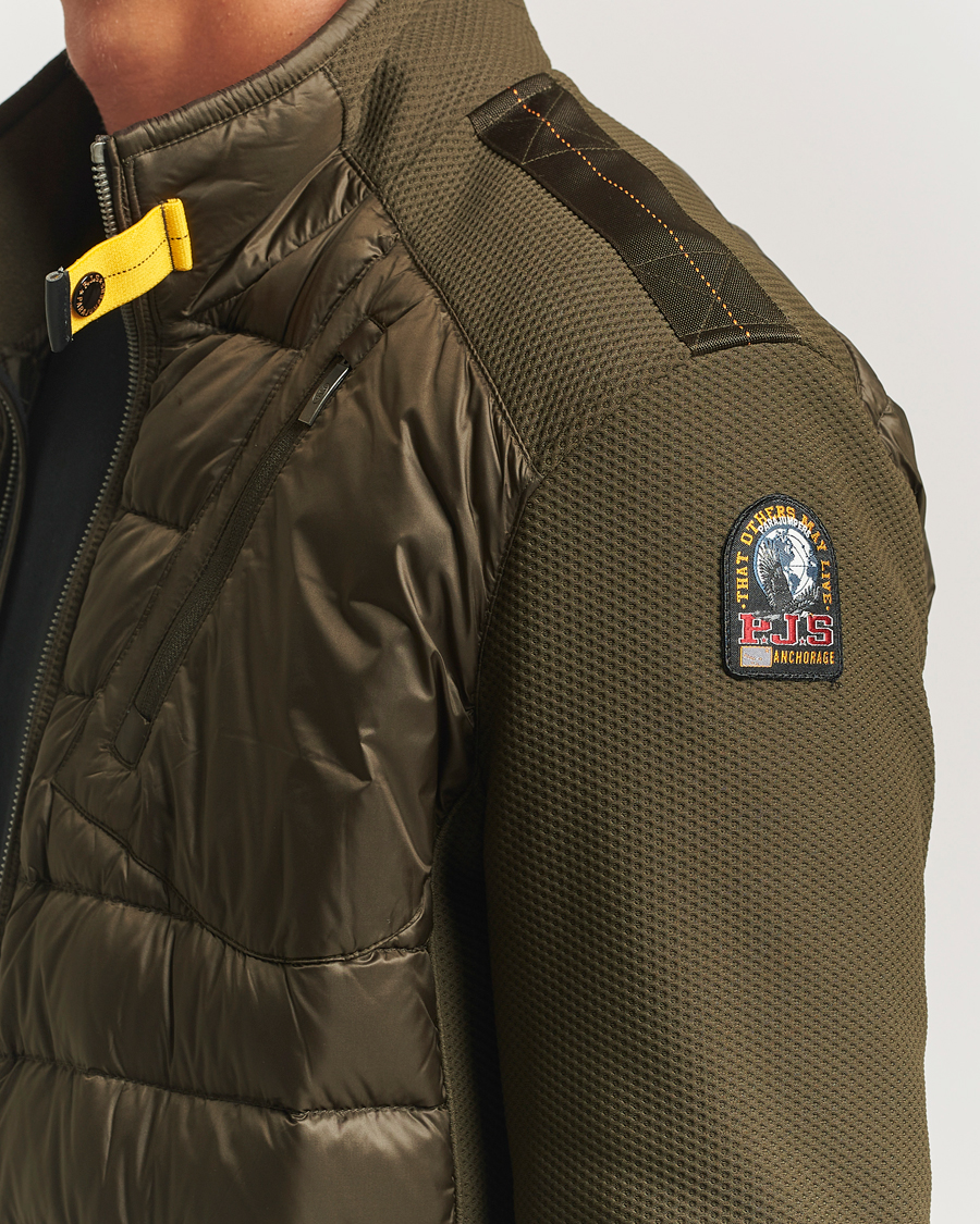 Mies | Takit | Parajumpers | Jayden Warm Up Hybrid Jacket Deep Moss