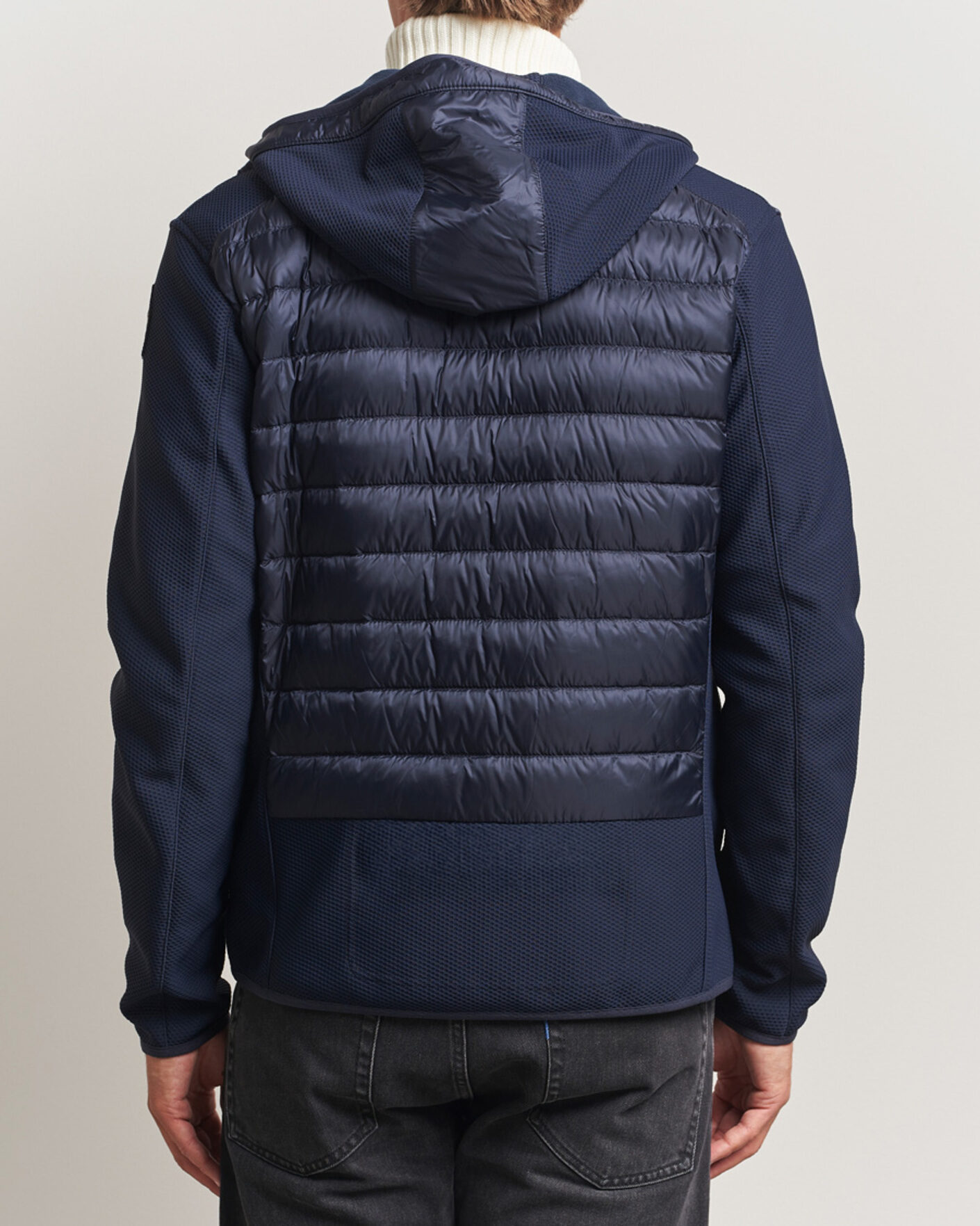 Mies | Takit | Parajumpers | Nolan Warm Up Hybrid Hooded Jacket Blue Navy