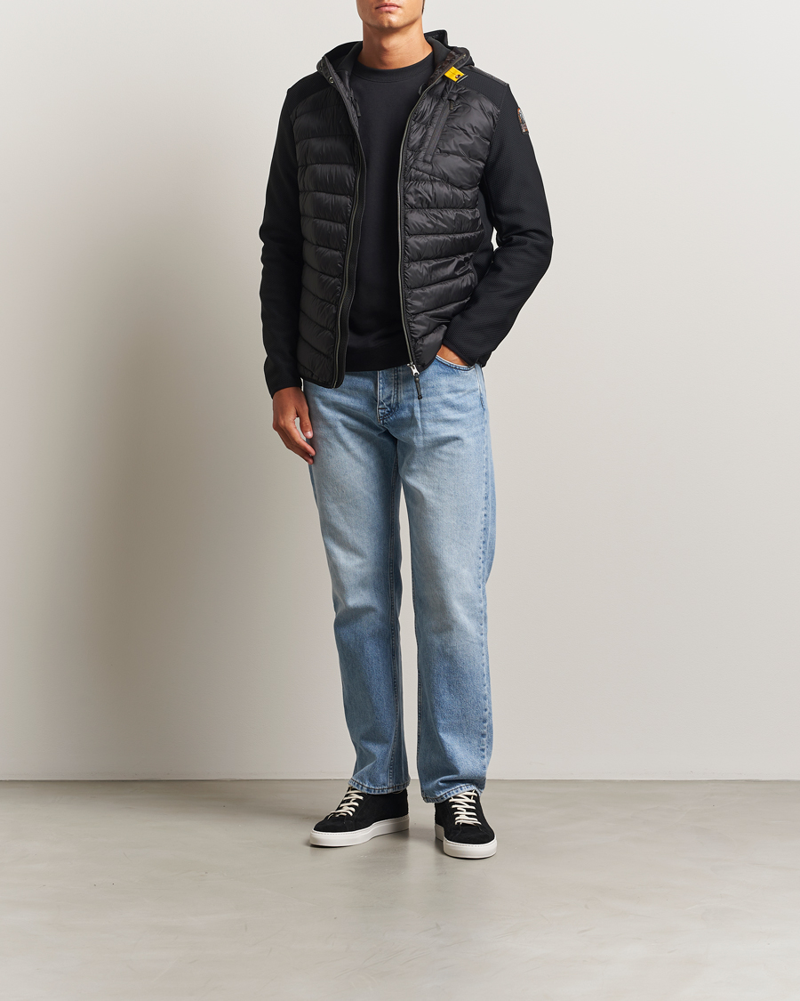 Mies | Takit | Parajumpers | Nolan Warm Up Hybrid Hooded Jacket Black