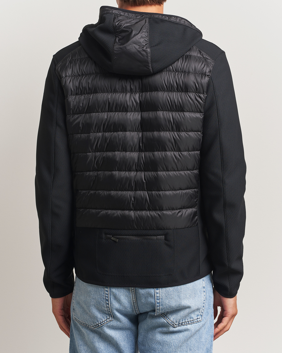 Mies | Takit | Parajumpers | Nolan Warm Up Hybrid Hooded Jacket Black