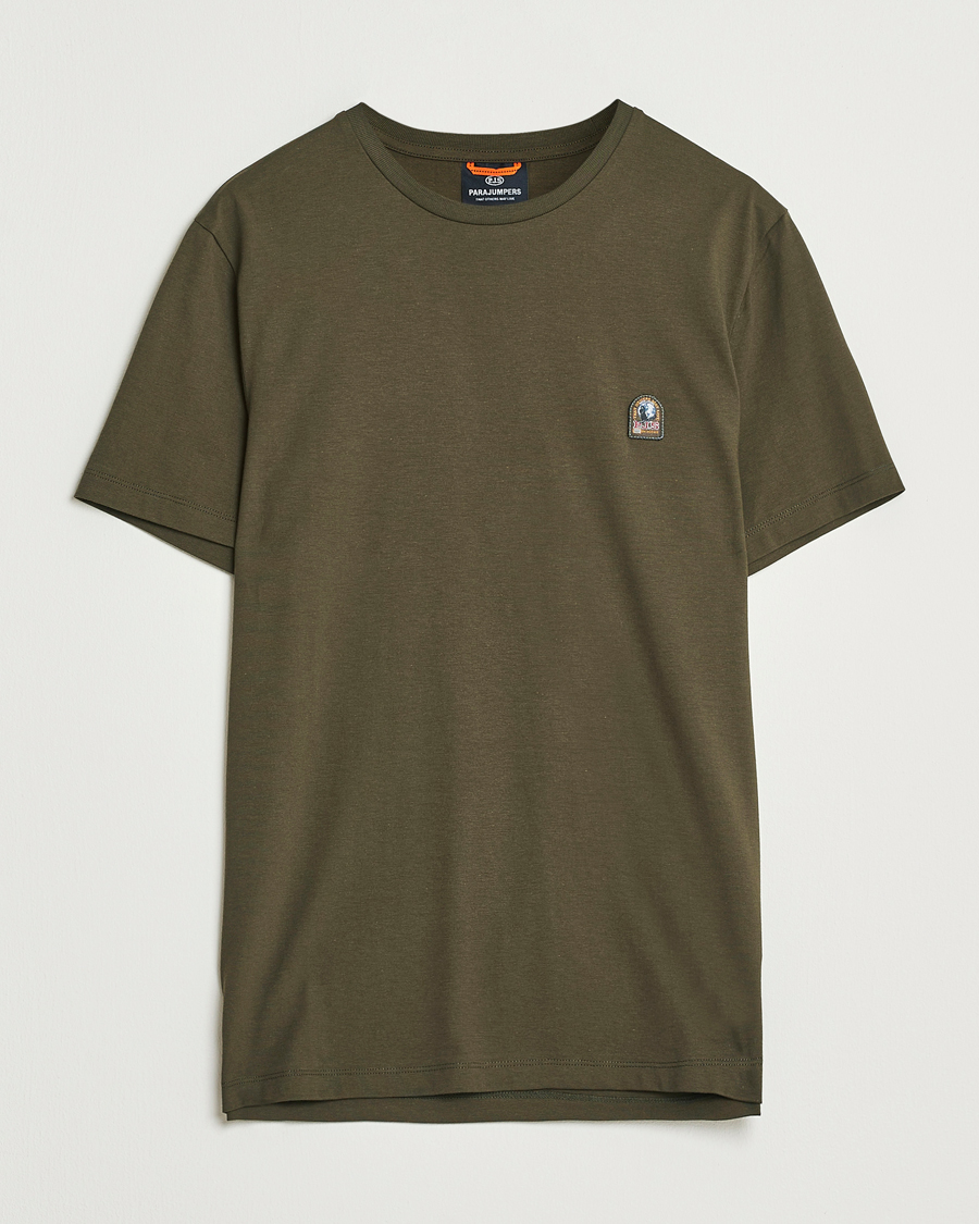 Mies | T-paidat | Parajumpers | Patch Super Easy T-Shirt Deep Moss