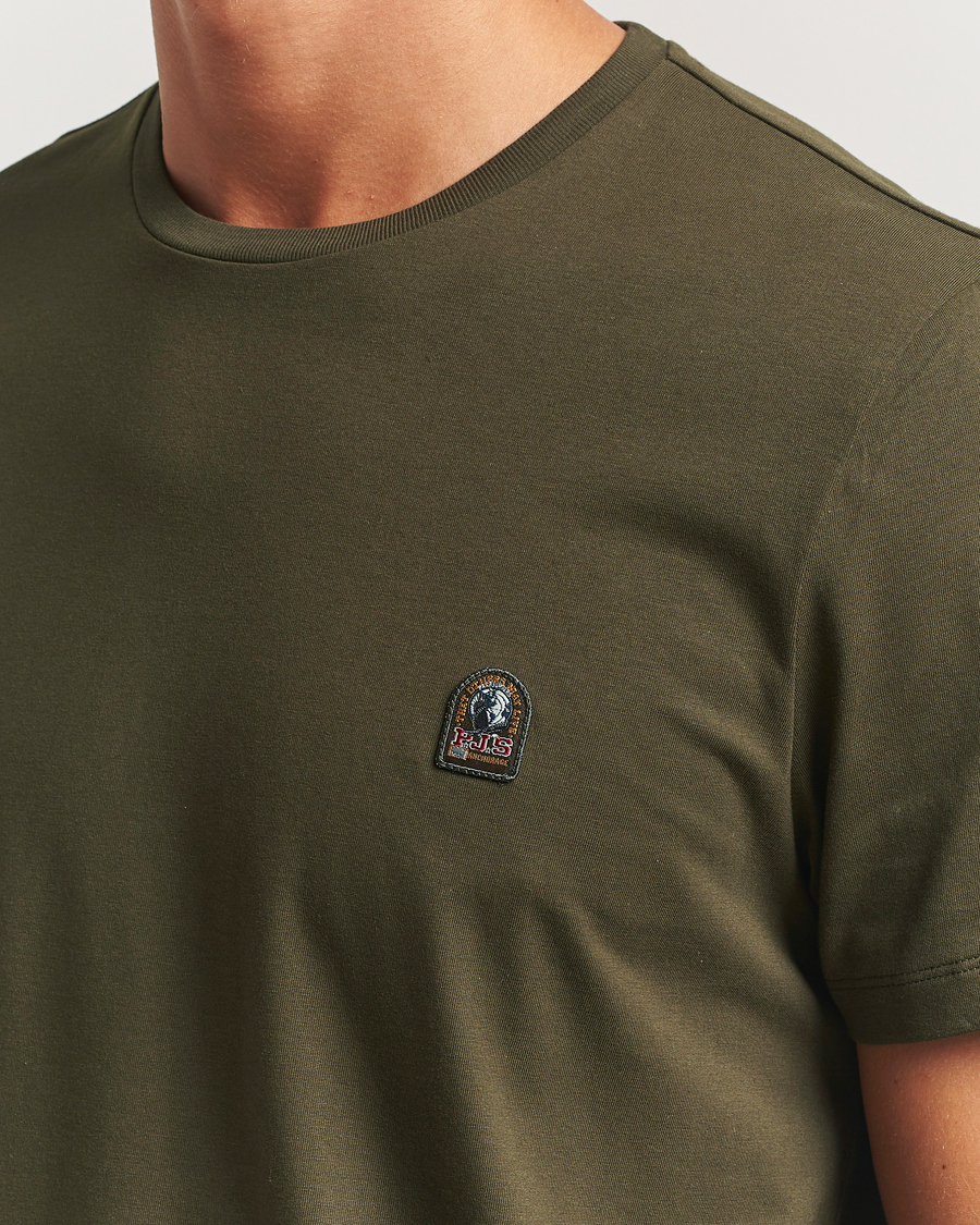 Mies | T-paidat | Parajumpers | Patch Super Easy T-Shirt Deep Moss