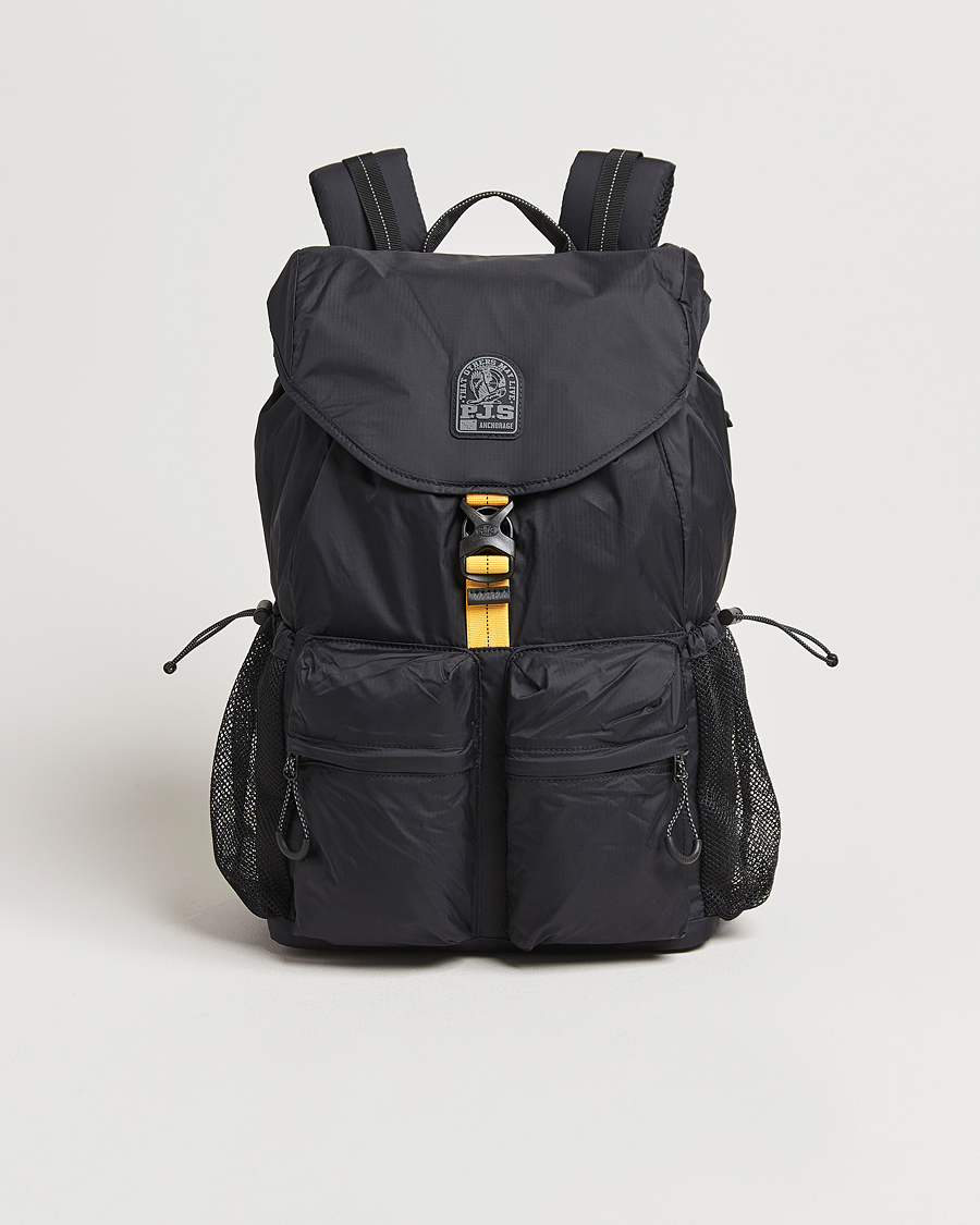 Mies | Parajumpers Mitchel Nylon Ripstop Backpack Black | Parajumpers | Mitchel Nylon Ripstop Backpack Black