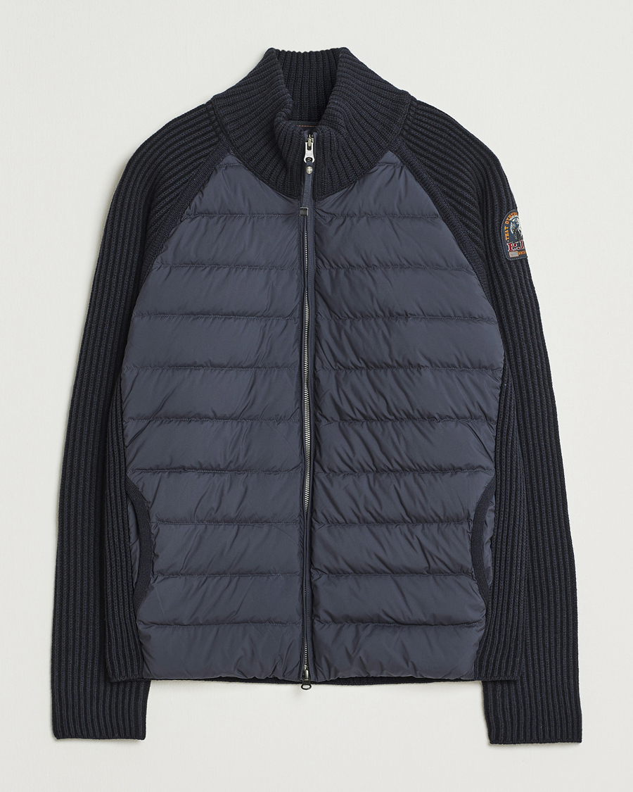 Mies | Takit | Parajumpers | Olmo Rib Knitted Hybrid Jacket Pencil