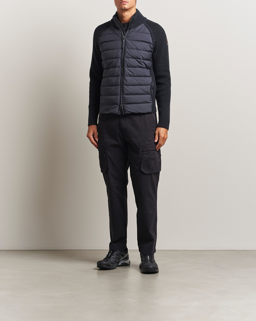 Mies | Takit | Parajumpers | Olmo Rib Knitted Hybrid Jacket Pencil